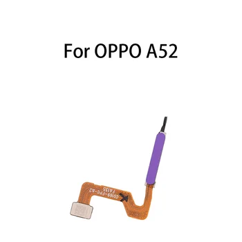 Бутон Home Сензор за пръстови отпечатъци Гъвкав кабел за OPPO A52/CPH2061/CPH2069