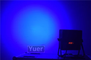 Высокомощный led номинална лампа 16x18 W RGBWA-UV 6В1 Led С ефекта на измиване Номинална лампа S DMX512 6/10 CH DJ Disco Party Bar Club Stage Номинална Лампа