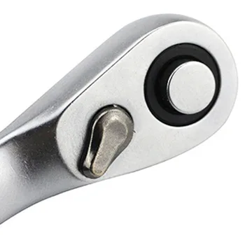 Гаечен ключ с механизма на палеца Инструменти за ремонт тресчотки, отвертки със стоманени зъби, въртящ момент, ванадиевая двустранно
