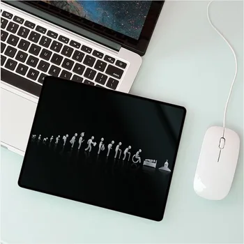 Голяма подложка за мишка с дизайн на група малки герои, компютър, лаптоп, офис клавиатура, слот аксесоари, анимационен подложка за мишка, маси