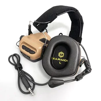 Гореща разпродажба!Слушалки Airsoftsports Tactical M32 M0D3 Headset със защита от шум, слушалки за военна авиационна връзка, слушалки Softair