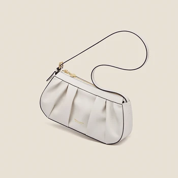 Дамски чанти през рамо Cnoles, кожена луксозна дизайнерска марка дамски чанти-месинджър