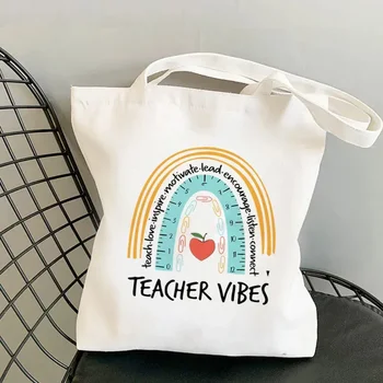 Дамски чанти през рамо, модерен дамски чанта за учители Rainbow, Холщовая чанта за пазаруване, всеки ден страхотни дамски пътни чанти-лотария 2021