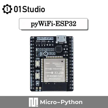 Демонстрация такса за разработване на pyWiFi-ESP32, която е съвместима с мрежите на програмиране MicroPython WiFi ИН pyBoard