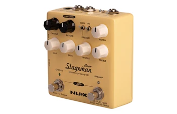 Естествен звук, звуков усилвател NUX Stageman сега в китарни ефекти джобен размер