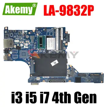 За DELL Latitude E5440 дънна Платка на лаптоп LA-9832P CN-06DTX4 0P9X5M с процесор i3 i5 i7 4-то поколение дънна Платка на лаптоп