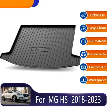 За MG HS MGHS аксесоари 2018 2019 2020 2021 2022 2023 автомобилни постелки за задния багажник, етаж тава, облицовки за багажника, защитни облицовки, аксесоари
