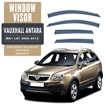 За Vauxhall Antara L07 2006-2015 Пластмасов Прозорец Козирка Вентилационни Завеси за Защита Срещу Слънце и Дъжд и 4 бр./компл. За Vauxhall Antara L07