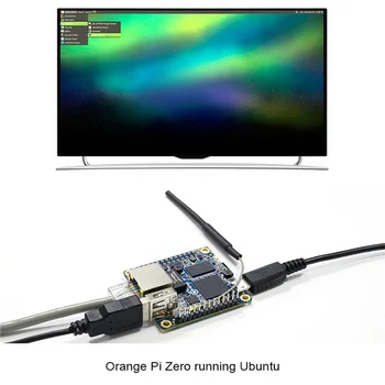За Ориндж Пи Zero Allwinner H3 ARM Cortex-A7 четириядрен компютър с памет от 256 MB за съставяне на Android Linux