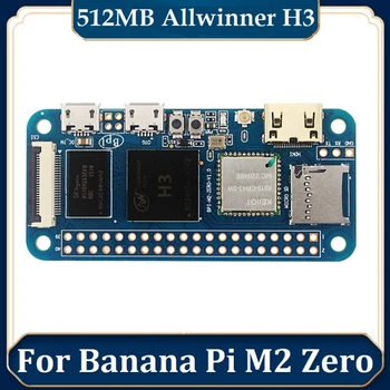 За таксите за развитие Banana Pi Bpi-M2 Zero Четириядрен 512 MB Чип Allwinner H3, подобен на чипа Raspberry Pi Zero W