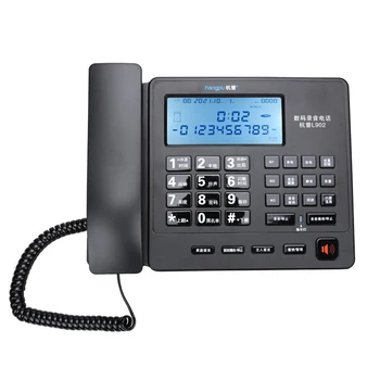 Записывающая жичен телефонна слушалка представител на стационарната линия за обслужване на клиенти Слушалка, предназначена за управление на клиенти