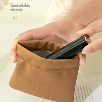 Калъф, малък портфейл за монети, автоматична закрита косметичка, мини чанта за слушалки, чанта за съхранение червило, защитен калъф за слушалки