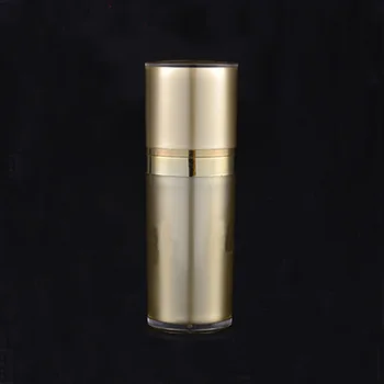 капацитет 80 мл, златисто-бяло на цвят, под формата на кръгли конус, акрилен материал, за многократна употреба флакон за парфюм с пистолет за парфюми