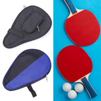 Капацитетът на топката Контрастен цветен защитен калъф с колан и Чанта за ракета за пинг-понг във формата на тиква Калъф за ракета за тенис на маса