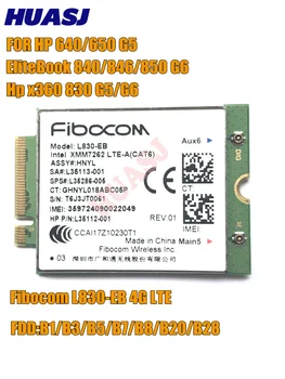 Карта на WWAN Fibocom L830-EB 4LTE за HP L35286-005 Intel XMM 7262 LTE-Advanced Cat6 300 Mbps за 640 650 G5 840 846 850 G6 X360 830