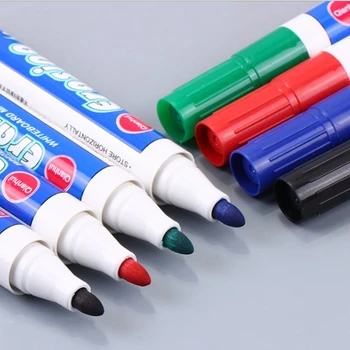 Комплект дръжки за бяла дъска, 4 цвята, стираемый маркер, дръжка за бяла дъска, стъкло, детска рисунка, офис, среща, учител, маркери
