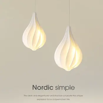 Креативен окачен лампа Danish на Ceci в скандинавски стил, ресторант Ins, спалня, сватбена на таблата, коридор, дълга линия, полилеи-капчици