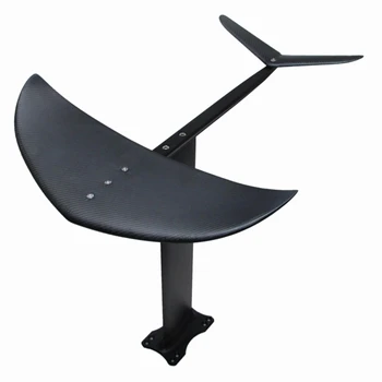 Крилата на подводни криле от чист въглерод, по-дебели крила + алуминиева мачтовая плоча на тялото на самолета, фолио за SUP дъски за сърф, кайтборды на подводни криле за продажба