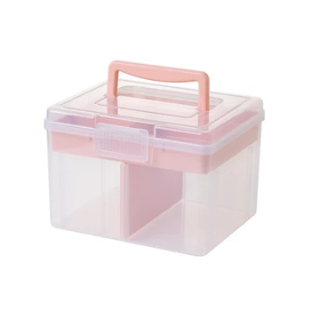 Кутия за съхранение на Прозрачен штабелируемый контейнер за детски играчки, Стоки за дома Директна доставка