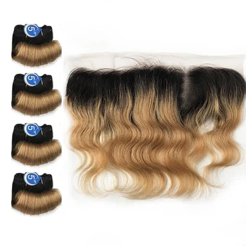 Къса къдрава снопове от човешки косъм с цип 4x4 Бразилски снопчета коса с цип за жени, 4 греда на еластична къдрава коса