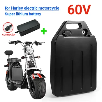 Литиева батерия за электромобиля Harley Водоустойчив батерия 18650 60V40Ah за двухколесного складного електрически скутер Citycoco