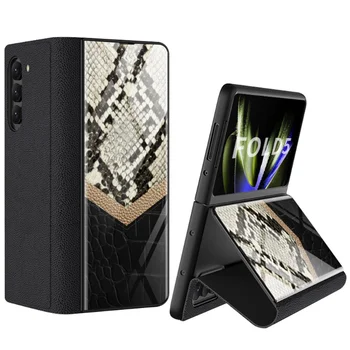 Луксозен огледален калъф за Samsung Galaxy Z Fold5 калъф 
