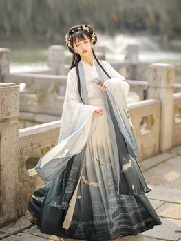 Лятото тънката рокля Ханфу, жените традиционно облекло за cosplay, фехтовач, дрехи за китайски народни танци, бели дрехи, за филма 