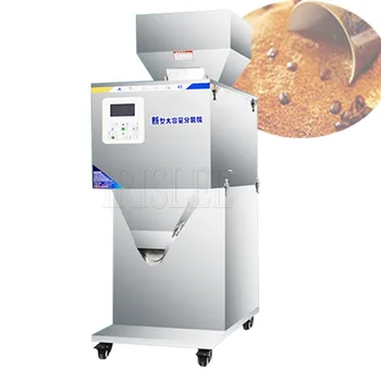 Машина за пълнене на прахове Машина за опаковане на хранителни продукти, Машина за претегляне на гранулирани частици с тегло 20-5000 г