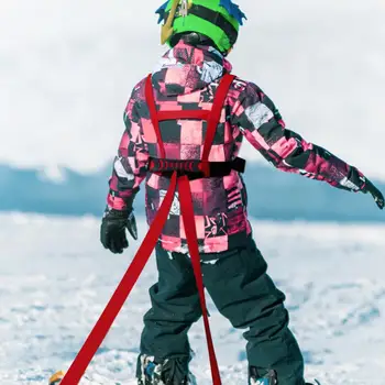 Многофункционален ски-зона за спорт на открито, устойчиви на спад, безопасност ски тренировъчен колан, тяговый гърдите въже