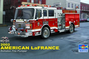 Модел Trumpeter 1/25 02506 Американски комплект модели на противопожарните помпи LaFrance Eagle