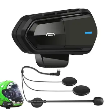 Мотоциклетни слушалки мотоциклет домофонна система с FM-радио водоустойчив мотоциклетни слушалки със стерео звук за мотоциклет