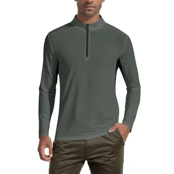 Мъжки облегающая тениска за фитнес, бягане, тренировки, тениска за фитнес в ретро стил, свободна градинска облекло