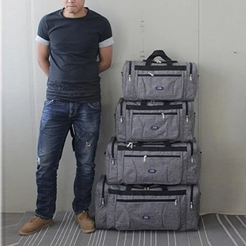 Мъжки Пътни Чанти За Ръчен Багаж Голям Капацитет Оксфорд Водоустойчив Голяма Пътна Чанта Бизнес Чанта За Мъже