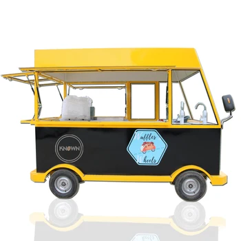 Нов дизайн, пътуващ камион за бързо хранене, кола-трапезария, 3 м, електрическа количка за градинска хранене, павилион за продажба по индивидуална заявка