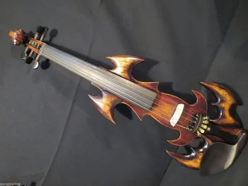 Нов модел електрическа цигулка fancy MUSIC art streamline с 5 струни 4/4 от масивно дърво