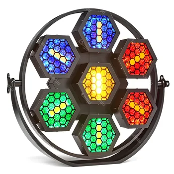 Нов ретро DJ Light 350 W гласово управление на стробоскоп led бар Боядисани с лампа ДМА Диско Сватба Професионални етап светлинни ефекти