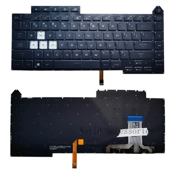 Новата американска Клавиатура за Asus Rog Strix G15 G513 G513RC G513RM G513RW G513QR G513QE G513IM G513IE G513IC С подсветка