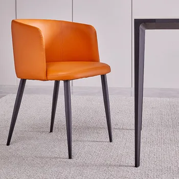 Нови трапезни столове за ресторант на закрито, модерна опора за гърба, италиански стол за почивка в скандинавски стил Sillas Furniture