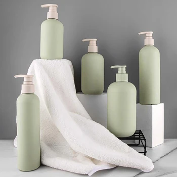 Ново опаковка за многократна употреба пенящегося сапун, преносими нержавеющие пластмасови бутилки за шампоан, гел за душ, кръгли кухненски принадлежности за баня,