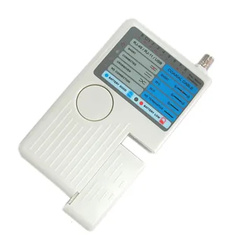 Оригинален 4в1 Дистанционно Кабелен тестер за RJ11 RJ-45 на USB BNC на мрежата тестер за Откриване на телефона тестер за коаксиален линия USB кабелен тестер