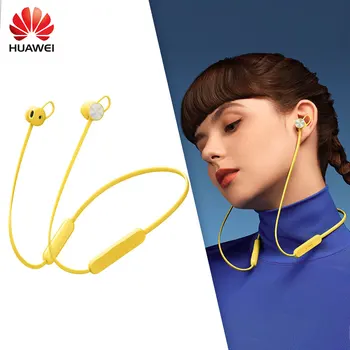 Оригинални слушалки Huawei Freelace Lite Безжични слушалки Bluetooth БТ 5.2 Слушалки Слушалките с шумопотискане AI Покана Бързо зареждане