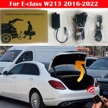 Отваряне на багажника на колата, За да Benz E class W213 2016-2022 Задната кутия за Сензор за удар с крак Интелектуалния Подем на задната врата Електрическа Задна врата
