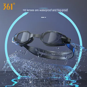 Очила за сърфиране със защита от ултравиолетови лъчи за мъже, жени, възрастни, HD, непромокаема, фарове за мъгла, по предписание на лекаря, очила за плуване, водни спортове, очила за гмуркане