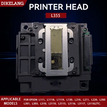 Печатаща Глава L355 Оригинална печатаща Глава За Epson L356 L358 L360 L365 L366 L375 L380 L381 L382 L385 L395 L396 L400 ME303 печатаща Глава