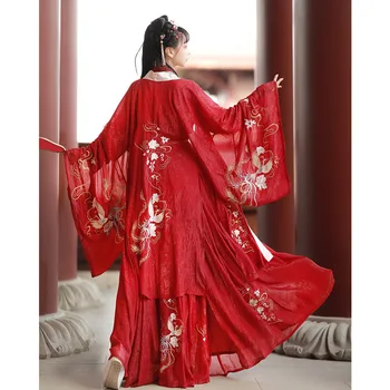 Плюс размер 2XL, женски китайски луксозен традиционен женски костюм за cosplay Hanfu, черно-бяла рокля Hanfu за жени, оверсайз