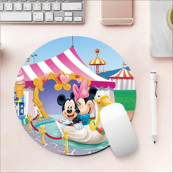 Подложка за мишка Disney с Мини и Мики Маус, през цялата сгъсти подложка за мишка, негабаритная детска клавиатура, тенис на мат, тенис на набор от аксесоари