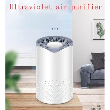 Портативен пречиствател на въздуха с генератор на отрицателни йонизатор за домашния офис, стая, кола, пътуване