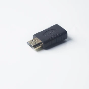 Преносим адаптер Mini HDMI Женски-HDMI мъжки конвертор позлатен конектор mini-hdmi-hdmi за HDTV 1080P Xbox 360