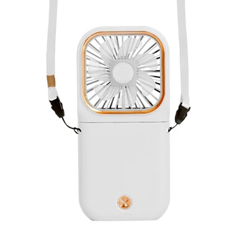 Преносим персонален вентилатор Малък маточната фен Мини настолен вентилатор USB акумулаторна ръчно фен, използван като източник на енергия за пътуване на закрито