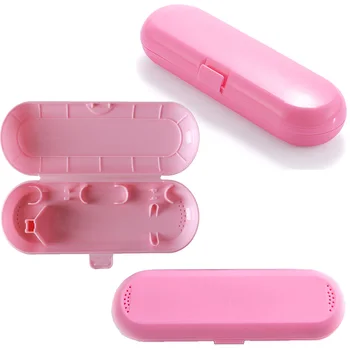  Преносима пътна кутия, която е подходяща за електрическа четка за зъби Oral B, излети на открито, на къмпинг, на защитно покритие, калъф за съхранение, син, розов (само кутия)